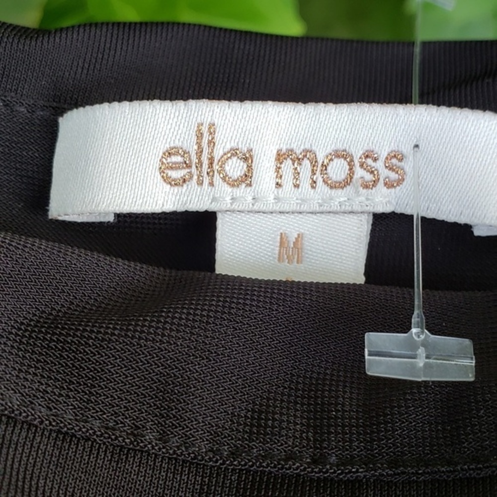 Anthropologie Ella Moss Womens Black Popover - Picture 4 of 4